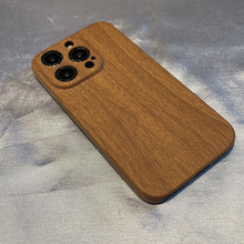 Load image into Gallery viewer, Ultra thin Vintage Wood Texture Phone Case For iPhone 14Plus 13Pro 14 13 12 Pro Max Lens protection anti-skid Soft Cover Wooden Smartphone case For iPhone
