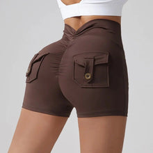 Load image into Gallery viewer, 🍑 Wrinkled High-Waist Pocket Leggings for Women
