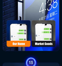 Load image into Gallery viewer, 4PCS Tempered Glass For iPhone 11 12 13 14 Pro MAX XR X XS Max Screen Protector on For iPhone 12 11 13 14 Mini 7 8 6 Plus Glass Edge- Bubble Free- Scratch Resistant Protective Film For iPhone
