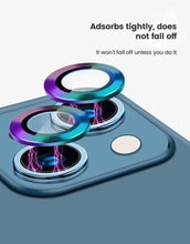 Load image into Gallery viewer, HD Camera Lens Protector 9H Hardness Anti-Scratch Camera Protector For iPhone 13 14 12 Pro Max Titanium Alloy Camera Protector for iPhone 12 13 Mini Camera Protector Lens Protection Glass Suit
