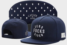 Load image into Gallery viewer, Skull Hand Snapback Hat – Flat Bill Adjustable Baseball Cap
