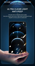 Load image into Gallery viewer, 3Pcs Privacy Glass For iPhone 11 12 13 Pro Max Screen Protectors Anti-spy Tempered Glass For iPhone XR XS Max Se 6 7 8 Plus Tempered Glass Anti Spy Privacy Glass Screen Protector For iPhone
