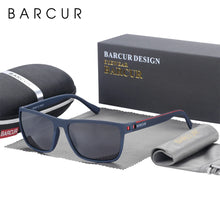 Load image into Gallery viewer, BARCUR Sports Polarized Sunglasses for Men Lightweight TR90 Square Fishing &amp; Travel Eyewear UV400 Protection Men Accessory
