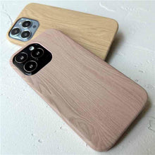 Load image into Gallery viewer, Retro Ultra Thin Wooden Texture Phone Cases For iPhone 14 13 12 11 Pro Max XS MAX XR XS X 7 8 Plus anti-skid Soft Cover Vintage Wooden Unique Classy &amp; Fully Protective Phone Case
