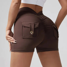 Load image into Gallery viewer, 🍑 Wrinkled High-Waist Pocket Leggings for Women
