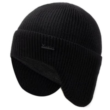 Load image into Gallery viewer, Fleece-Lined Earflap Cap – Warm Winter Outdoor Beanie
