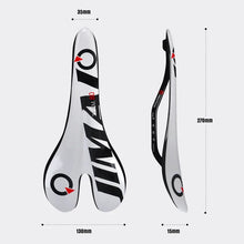 Load image into Gallery viewer, Bicycle saddle Carbon saddle Saddle racing bike saddle bicycles mtb accessories for mountain bike 270*130mm Cycling Saddle
