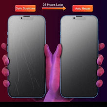 Load image into Gallery viewer, 3PCS Matte Film For iPhone 14 13 12 11 Pro Max Mini Frosted Screen Protectors For iPhone X XR XS Max 6S 7 8 Plus SE3/2 Full HD Curved Edge Liquid UV Tempered Glass Exclusive Solution for Ultrasonic Fingerprint
