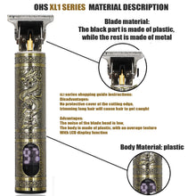 Load image into Gallery viewer, T9 Hair Clipper Repair Beard Shaving Body Hair Trimmer Clippers Electric Machine Men Haircut Machine 0mm Barber Shaver
