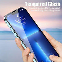 Load image into Gallery viewer, 4PCS Screen Protector for iPhone 14 13 12 11 Pro Max Mini Tempered Glass for iPhone 7 8 6 6S Plus X XR Xs Max SE 2020 Glass One-piece Front Scratchproof Tempered Glass
