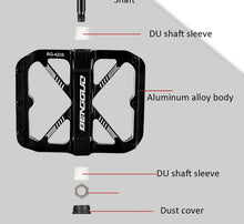Load image into Gallery viewer, Lightweight Design Easy To Ride Bicycle Pedals Aluminum Alloy Material Suitable for Road Cycling Waterproof and Anti Slip
