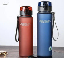 Load image into Gallery viewer, Brand BPA Free Leak Proof Sports Water Bottle High Quality Tour Hiking Portable My Favorite Drink Bottles 400ml 560ml
