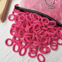 Load image into Gallery viewer, 20/50pcs Kids Elastic Hair Bands Girls Sweets Scrunchie Rubber Band for Children Hair Ties Clips Headband Baby Hair Accessories
