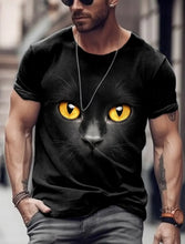 Load image into Gallery viewer, 🦁  3D Animal Print Funny T-Shirt – Bold Summer Streetwear
