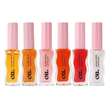 Load image into Gallery viewer, Fruit Honey Essence Lip Oil Strawberry Tinted Waterproof Moisturizing Lip Gloss 8ML
