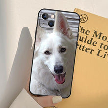 Load image into Gallery viewer, Cartoon German Shepherd Phone Case MAsk  Dog Case For iPhone 13 12 Mini 11 14 Pro Max 6S 8 7 Plus SE 2022 2020 X XS Max XR Back Cover Poodle Dog Phone Case Compatible with iphone
