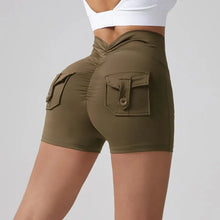 Load image into Gallery viewer, 🍑 Wrinkled High-Waist Pocket Leggings for Women
