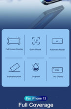 Load image into Gallery viewer, Full Cover Film For iPhone 13 12 11 14 Pro MAX Mini Screen Protector XS Max XR X 7 8 6S Plus SE 2020 Phone Accessories  Screen Protector Ultra Strengthened Tempered Glass
