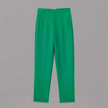 Load image into Gallery viewer, Women’s High Waist Slim Trousers
