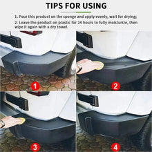 Load image into Gallery viewer, Mandotos Car Plastic Restorer Back to Black Gloss Renovator 50g For Plastic Leather Auto Care
