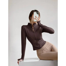 Load image into Gallery viewer, Sun Quick-Drying Zip-Up Sports Jacket Women S-3XL
