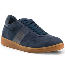 Load image into Gallery viewer, 65-400-NVY SHIZZO Signature Leather Sneakers, Navy
