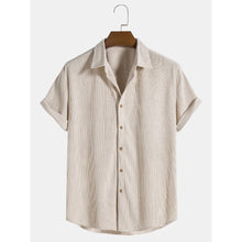 Load image into Gallery viewer, Short Sleeve Button Tee
