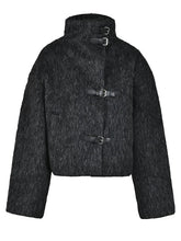 Load image into Gallery viewer, Short Wool-Feel Jacket, Upper West Side | Women - BYMANYC ® New York
