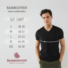 Load image into Gallery viewer, Men's Bamboo V-Neck Undershirt (3 Pack)
