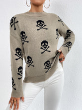 Load image into Gallery viewer, Skull Pattern Halloween Sweater | NCS

