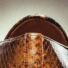 Load image into Gallery viewer, Women's Brown Snakeskin Milano Loafer

