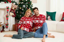 Load image into Gallery viewer, Snowflake Red Fair Isle Christmas Sweater | NCS
