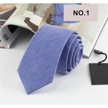 Load image into Gallery viewer, Soft Colors Collection Skinny Ties - 9 Colors
