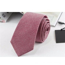 Load image into Gallery viewer, Soft Colors Collection Skinny Ties - 9 Colors
