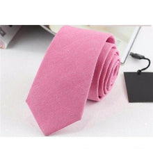 Load image into Gallery viewer, Soft Colors Collection Skinny Ties - 9 Colors
