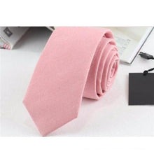 Load image into Gallery viewer, Soft Colors Collection Skinny Ties - 9 Colors
