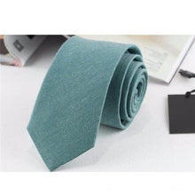 Load image into Gallery viewer, Soft Colors Collection Skinny Ties - 9 Colors
