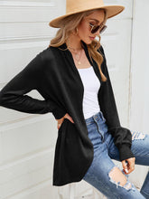 Load image into Gallery viewer, Solid Color Mid-Length Sweater Cardigan | NCS
