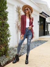 Load image into Gallery viewer, Solid Color Mid-Length Sweater Cardigan | NCS
