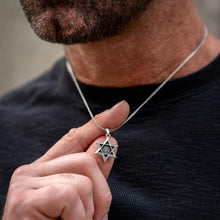 Load image into Gallery viewer, Star Of David Pendant - Silver
