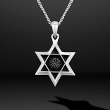 Load image into Gallery viewer, Star Of David Pendant - Silver
