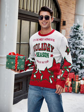 Load image into Gallery viewer, Star Jacquard Casual Ugly Christmas Sweater | NCS
