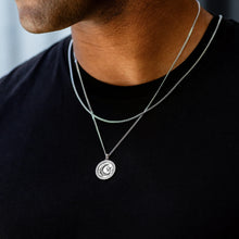 Load image into Gallery viewer, Star &amp; Crescent Amulet - Sterling Silver
