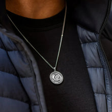Load image into Gallery viewer, Star &amp; Crescent Amulet - Sterling Silver

