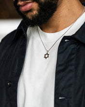 Load image into Gallery viewer, Star Of David Pendant - Black Onyx
