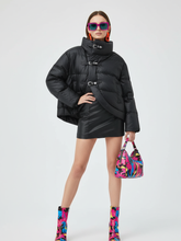 Load image into Gallery viewer, Statement Buckle Puffer Jacket CHELSEA BYMANYC ® New York
