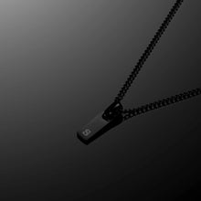 Load image into Gallery viewer, Initial Tag Necklace - Stealth
