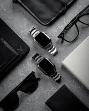 Load image into Gallery viewer, Apple Watch Steel Band - Graphite Hardware 41/42mm
