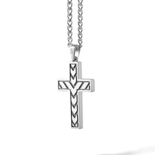 Load image into Gallery viewer, Stone Cross (Large) - Black Onyx

