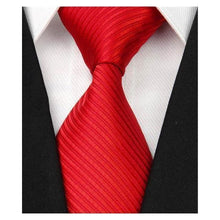 Load image into Gallery viewer, Stripe Solids Collection Wide Neckties - 11 Colors
